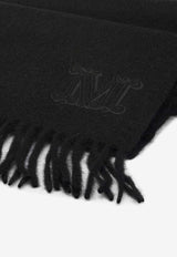 Max Mara Clara Camel Scarf Black 2524546322WKCLARA002_2c3aa801-6d26-4a87-93cd-18f09b677f09