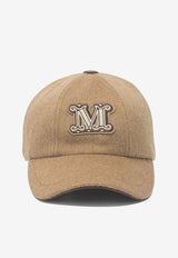 Max Mara Ferdora M Patch Baseball Cap Camel 2524576062FEDORA001_0fd7ad59-3c88-423f-b905-4dc38058985c