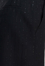 Max Mara Pianoforte Siberia Pinstripe Tailored Mini Shorts Black 2521146014SIBERIA001_f8342ea7-b492-4916-8fab-b7ba8e3c737f