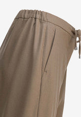 S Max Mara Floria Drawstring Wool Pants Beige 2529136053FLORIA030_a0f165c2-5711-4f3f-849c-d3e0d0726305