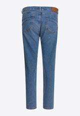 Sportmax Brian Straight-Leg Cropped Jeans Blue 2522186075BRIAN005_71cddec8-bc98-43ef-8397-a9855ea00368