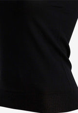 Vertigo High-Neck Sleeveless Top