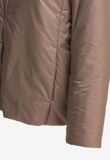 Max Mara The Cube Greenh Hooded Padded Jacket Beige 2529486024GREENH026_82462