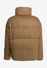 Max Mara The Cube Diego High-Neck Puffer Jacket Brown 2529486085DIEGO001_d53b0d01-2657-49a5-af45-0e6b120f01af