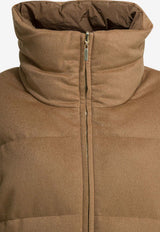 Max Mara The Cube Diego High-Neck Puffer Jacket Brown 2529486085DIEGO001_d53b0d01-2657-49a5-af45-0e6b120f01af