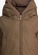 Max Mara The Cube Dalia Reversible Zip-Up Down Jacket Brown 2529486145DALIA042_c7ad1707-6fc9-40d4-9c61-756098f13a28