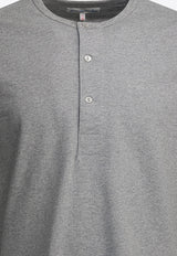 Merz b. Schwanen Seraphim Henley Long-Sleeved T-shirt Gray 2M0680_7ca473bf-cfb2-4896-a9d9-15aa4a1b432a