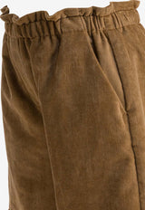 Moncler Enfant Girls Bermuda Shorts Brown