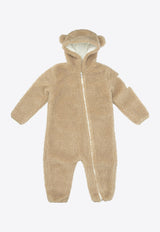 Moncler Enfant Baby Boys Patched Tracksuit Beige