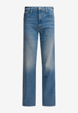 MOTHER Washed Straight-Leg Jeans Blue 10798-1351/AGWU_3a90c7e5-225e-4d67-b3bd-54b068713406