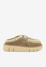 Mou Bounce Suede Clogs Gray MU.FW531001AELGRY_2b1f1866-6a74-404c-a713-83c0497c8484