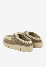 Mou Bounce Suede Clogs Gray MU.FW531001AELGRY_2b1f1866-6a74-404c-a713-83c0497c8484