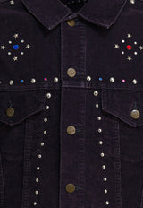 Needles Studded Corduroy Denim Jacket Black RW167B-BLACK_aa7e1b53-cd53-431f-9435-0e821732b36d