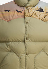 Needles Printed Down Vest RW431A-BEIGE_204c6290-30f6-4b57-aa8c-06e8085adddf