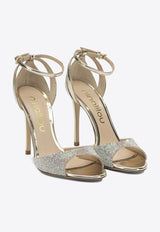 Ninalilou Lady 105 Mirror Leather Sandals Platinum 351022LADYLIVING PLATINO_af040909-d596-49a2-9231-3e4dc27bd77c