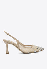 Ninalilou Avril 75 Crystal-Embellished Slingback Mesh Pumps Beige 351228MYANAPPA+RETE SHELL_a82b2deb-eca4-4786-abbb-89a88bd80511