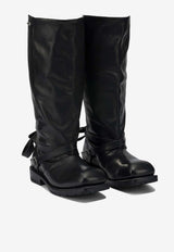 Our Legacy Leather Mid-Calf Boots Black A4257HBBLACK TENSILE CATTLE HIDE_ce338547-f4f7-4b7f-b8fa-38587e9dfce5