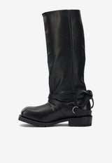 Our Legacy Leather Mid-Calf Boots Black A4257HBBLACK TENSILE CATTLE HIDE_ce338547-f4f7-4b7f-b8fa-38587e9dfce5
