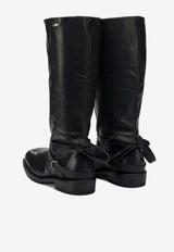 Our Legacy Leather Mid-Calf Boots Black A4257HBBLACK TENSILE CATTLE HIDE_ce338547-f4f7-4b7f-b8fa-38587e9dfce5