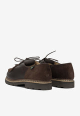 Paraboot Lace-Up Leather Loafers Brown 232173MARRON-LIS/VEL CAFE_9e4e5f8b-4d15-4e2f-9866-087a8f96aa69