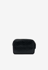 PINKO Medium Chevron Leather Crossbody Bag Black 104336A2JCZ99E_2bf3e4d7-474a-4b54-8b09-f955f7f909c9