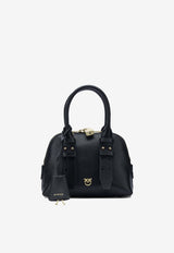 PINKO Mini Escape Leather Top Handle Bag Black 105333A0QOZ99V_e2a230d8-64c2-423b-b547-251430dfa2b2