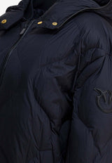 PINKO Quilted Bomber Jacket Blue 105336A2OKG82_5f8d17b3-7cb4-48ff-8462-75846409ebdd