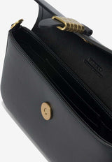 PINKO Saddle Leather Shoulder Bag Black 105349A1ZXZ99Q_b3142ad9-eeb7-4ac1-ad08-b51b846a79e8