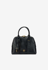 Pinko Medium Bowling Top Handle Bag 105906A0QOZ99Q_febd1050-9600-4f24-9bfa-6028b37ffb79