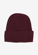 Pinko Logo-Label Ribbed Beanie 105993A2Z4R57_051ae6be-129a-4644-b99d-7a0142569aa1