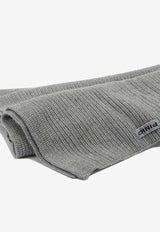 Pinko Logo-Patch Wool-Blend Scarf 105996A2Z4II2_d858aee9-38bc-4dd8-abe8-4740bdc8ab4d