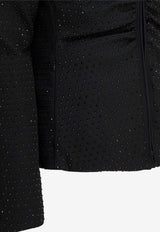 PINKO Nita Studded Padded Jacket Black 106014A2ZFZ99_f759016b-9710-4db0-be07-dcbb09525cc7