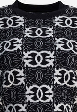 PINKO Love Birds Jacquard Sweater Black 106041A2YDZZ2_627589a6-f5cd-44d0-b3ed-f33e94ae7f6b