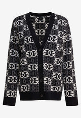 PINKO Jacquard Love Birds Cardigan Black 106042A2YDZZ2_6700be04-be4d-4ff1-b69d-fb7ea15ed0d1