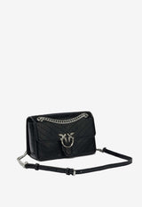PINKO Medium Love One Light Classic Shoulder Bag Black 106174A2JCZ99E_7a942464-9b6a-423f-854d-20523c9b3143