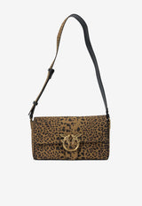 Pinko Leopard-Print Crossbody Bag 106243A32AM35Q_ce1a86ba-865d-490f-9840-486325d6c5e7