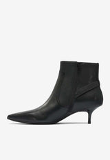 PINKO Gloria 50 Leather Ankle Boots Black SD0367P087Z99_c7e4b846-197b-49cd-bc67-02995f56e8b2