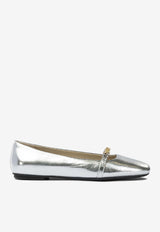 Pinko Leather Ballet Flats SD0383P049ZZF_9572b7c5-ef4a-4a68-b31e-6a913e331988