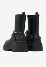 Pinko Leather Ankle Boots SD0447P061Z99_27ef6467-df22-46a3-bd5c-1d3b78ee90f3