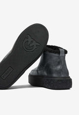 PINKO Yoko 22 Leather Ankle Boots Black SS0105P112Z99_5b5c2789-1276-4791-98e0-5b642ccd0f2e