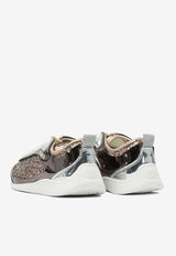 PINKO Reby 10 Sequined Sneakers Bronze SS0123T046L15_48de7ee2-8e02-48f7-9a01-7ed1130d5ca0
