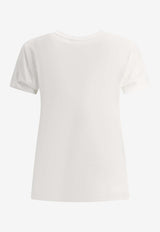 Polo Ralph Lauren Logo Embroidered T-shirt White 211898698005WHITE_81926