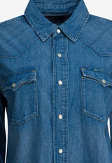 Polo Ralph Lauren Western Denim Shirt Blue 211969402001CANARIA WASH_98ec94a5-49c3-4e22-9992-2a924995be30