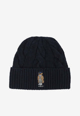 Polo Ralph Lauren Cable Knit Polo Bear Beanie Blue 455981433002NAVY_c8dedea9-fc7d-42af-8d11-79795318a503