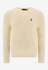 Polo Ralph Lauren Cable Knit Pony Wool Sweater Cream 710876762010ANDOVER CREAM_63ea49a5-30bd-4968-bdb8-6ca8ef8a7e72