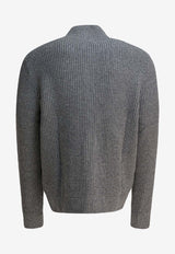 Polo Ralph Lauren Buttoned High-Neck Cardigan Gray 710970292002FAWN GREY HEATHER_bdf98f4f-9494-4ee0-884f-f18f634e374e