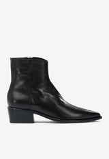 Pomme D'Or Elyse Leather Ankle Boots Black 3301ELYSEGLOVE NERO_574cdec0-8a8b-41d2-b726-619a901710c6