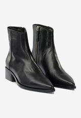 Pomme D'Or Elyse Leather Ankle Boots Black 3301ELYSEGLOVE NERO_574cdec0-8a8b-41d2-b726-619a901710c6