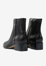 Pomme D'Or Elyse Leather Ankle Boots Black 3301ELYSEGLOVE NERO_574cdec0-8a8b-41d2-b726-619a901710c6