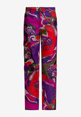 Pucci Orchidee Print Cargo Pants Multicolor 5URT725U787017_5b90bb67-fff5-4c67-a134-8b078fbcad1b
